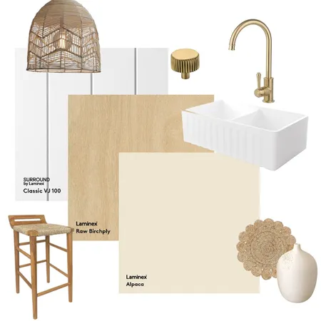 Boho Kitchen 1 Interior Design Mood Board by SPBM on Style Sourcebook