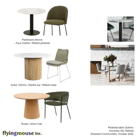 Pedestal table Options Interior Design Mood Board by Flyingmouse inc on Style Sourcebook