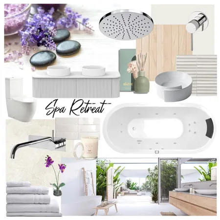 Spa Retreat Interior Design Mood Board by CSugden on Style Sourcebook