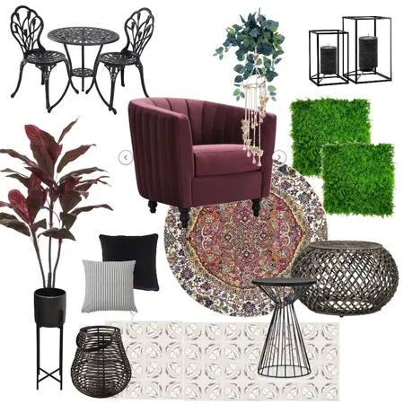 Tori’s Bruja Balcony design Interior Design Mood Board by decorate with sam on Style Sourcebook