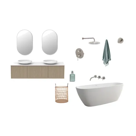 Coastal Bathroom Moodboard Interior Design Mood Board by Styled For Hue on Style Sourcebook