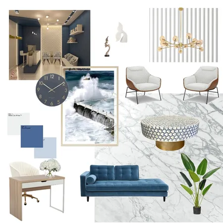 Contemporary Coastal Dentistry Interior Design Mood Board by NicollJoubert on Style Sourcebook