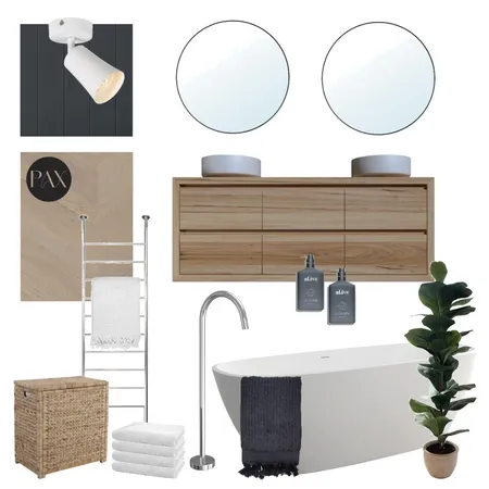 Navy Bathroom Mood Board Interior Design Mood Board by PAX Interior Design on Style Sourcebook