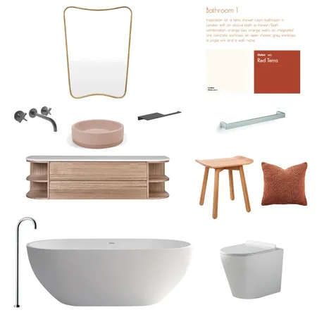 Retro Bathroom by Studio ASD Interior Design Mood Board by Anand Shenoy on Style Sourcebook