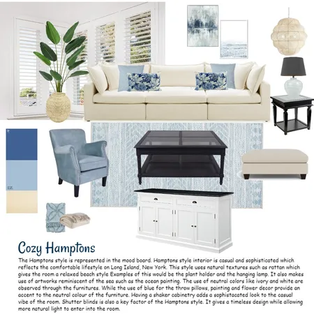 Cozy Hamptons Interior Design Mood Board by candice16 on Style Sourcebook