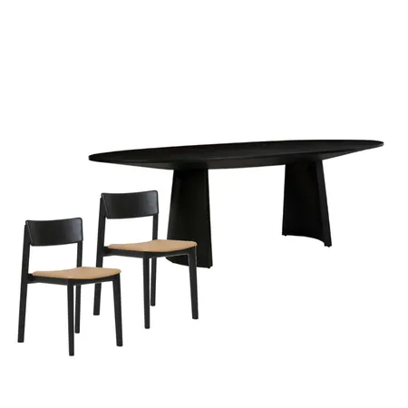 Black Rock - Dining Interior Design Mood Board by Kutata Interior Design & Styling on Style Sourcebook