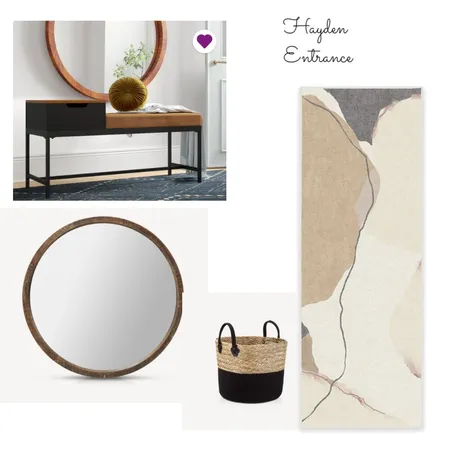 Hayden Entrance Interior Design Mood Board by OTFSDesign on Style Sourcebook