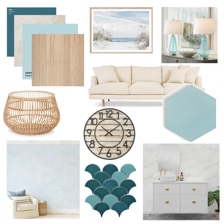 Coastal Interior Design Mood Board by JB on Style Sourcebook