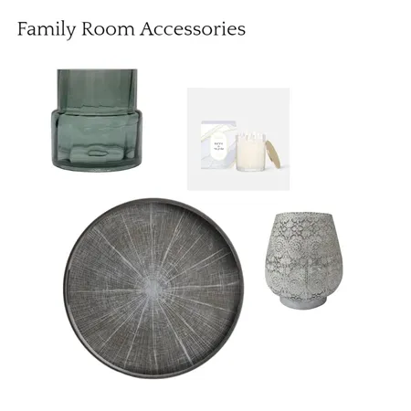 Family Room Accessories Interior Design Mood Board by JJID Interiors on Style Sourcebook