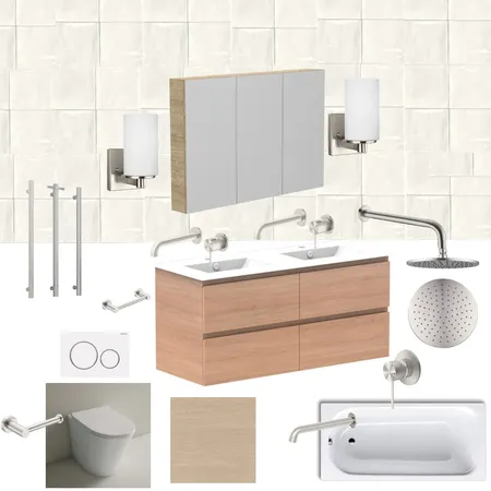 Ensuite bathroom Interior Design Mood Board by brownea on Style Sourcebook