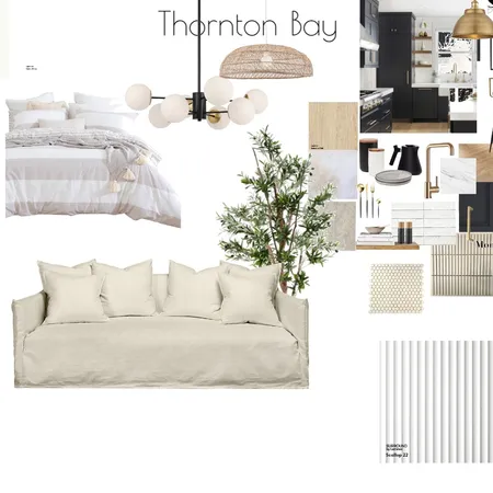 Thornton Bay Studio Apartment Interior Design Mood Board by Pacific Quarter on Style Sourcebook