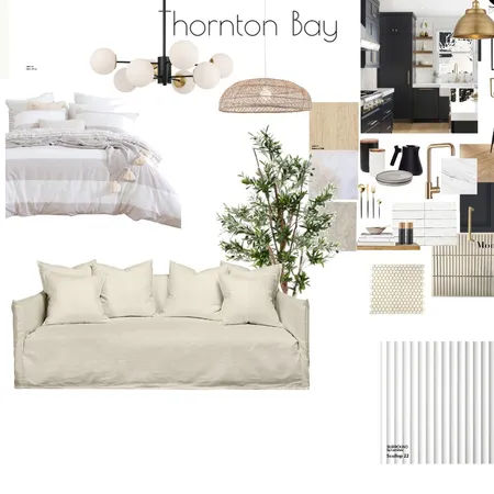 Thornton Bay Studio Apartment Interior Design Mood Board by Pacific Quarter on Style Sourcebook