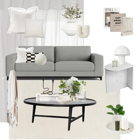 Hafsah Living Room Interior Design Mood Board by Vienna Rose Interiors on Style Sourcebook