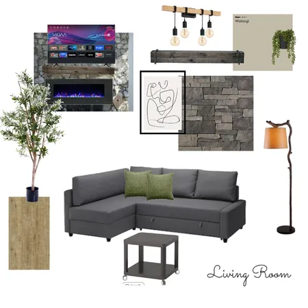 Living Room In studio Interior Design Mood Board by Guzele on Style Sourcebook