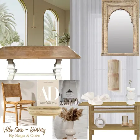 VILLA COVE - Dining Interior Design Mood Board by Sage & Cove on Style Sourcebook