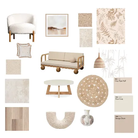 MONOCHROMATIC Interior Design Mood Board by ira on Style Sourcebook