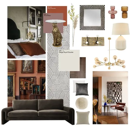 Eclectic Design Style Interior Design Mood Board by Shamsah AL Maazmi on Style Sourcebook