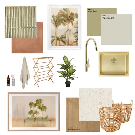 Tropical Laundry Interior Design Mood Board by evans_grace on Style Sourcebook