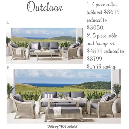 Sharon Outdoor Interior Design Mood Board by Ledonna on Style Sourcebook