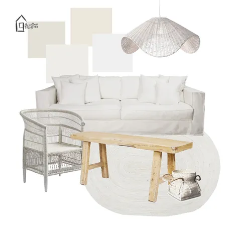 White on White Interior Design Mood Board by The Cottage Collector on Style Sourcebook