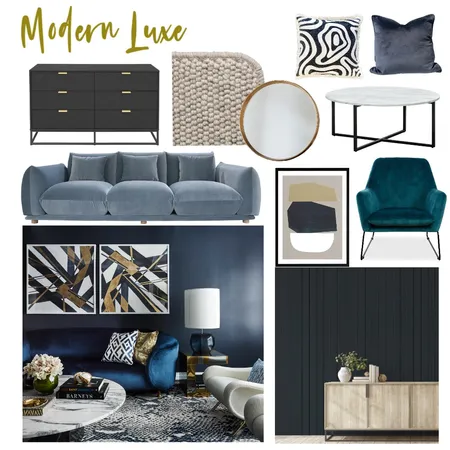 Modern Luxe Samurai Kawa Interior Design Mood Board by Gybe Interiors on Style Sourcebook