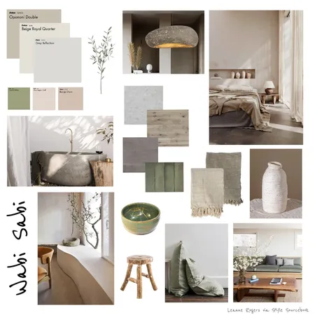 Wabi Sabi v2 Interior Design Mood Board by leannejrogers on Style Sourcebook