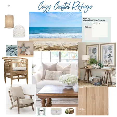 Cozy Coastal Refuge Interior Design Mood Board by douglasfam4@yahoo.com on Style Sourcebook