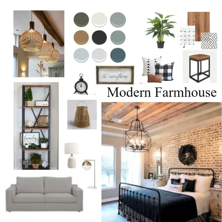 Modern Farmhouse Interior Design Mood Board by JaimeG on Style Sourcebook