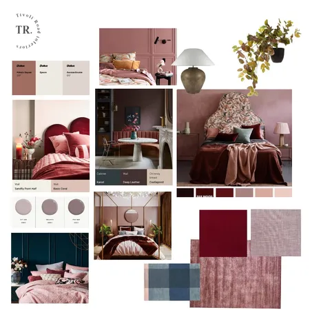 Castle Guest Bedroom Interior Design Mood Board by Tivoli Road Interiors on Style Sourcebook