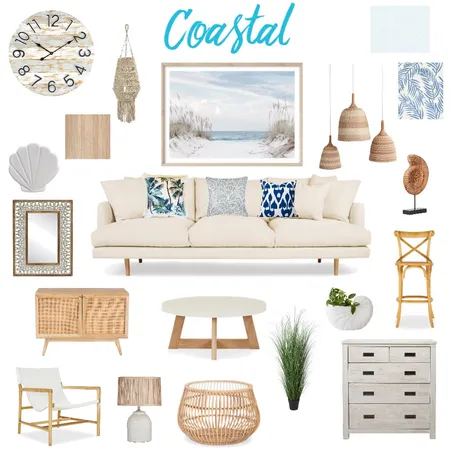 Coastal Interior Design Mood Board by Izzy_Zara on Style Sourcebook