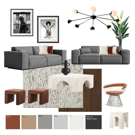 Modern - Living room Interior Design Mood Board by Inner Design on Style Sourcebook