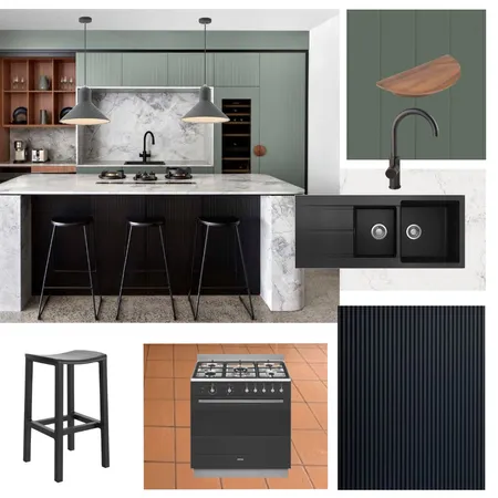 Richard and Angela's Kitchen Interior Design Mood Board by C Inside Interior Design on Style Sourcebook