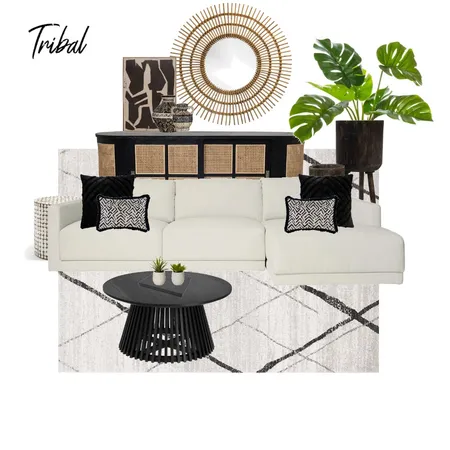 TRIBAL MOOD BOARD Interior Design Mood Board by Stephanie Mansour on Style Sourcebook