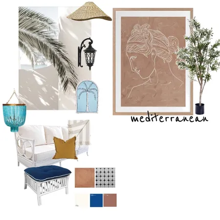 Mediterranean Interior Design Mood Board by camscorrales on Style Sourcebook