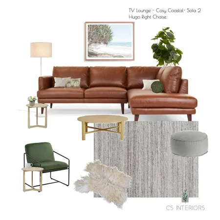 Amy and Enrique- TV Lounge Sofa 2- Hugo Interior Design Mood Board by CSInteriors on Style Sourcebook