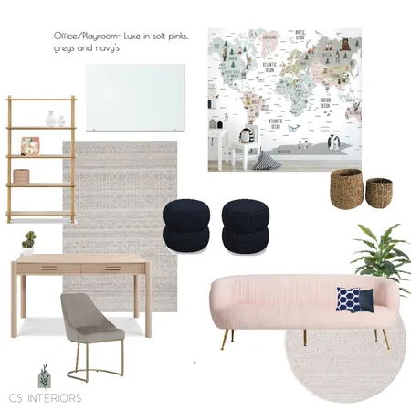 Office/Childrens' playroom- Amy Interior Design Mood Board by CSInteriors on Style Sourcebook