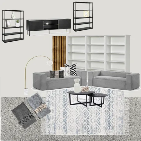 Media Room Interior Design Mood Board by L7 on Style Sourcebook