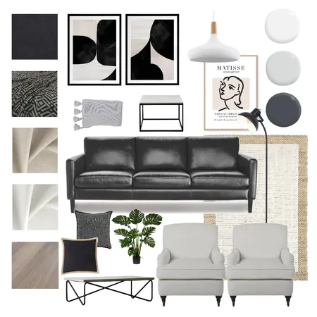 Living room Sample Board Interior Design Mood Board by Michele Schoeman on Style Sourcebook