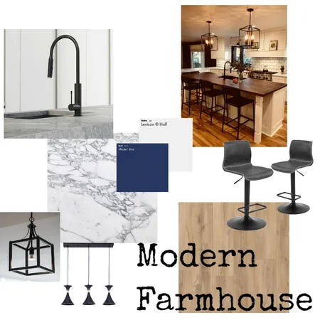 Modern Farmhouse Kitchen Interior Design Mood Board by NicholsonDesigns on Style Sourcebook