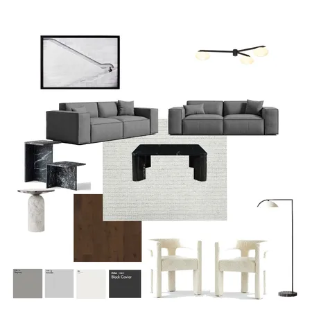 Softminimal - Living room Interior Design Mood Board by Inner Design on Style Sourcebook