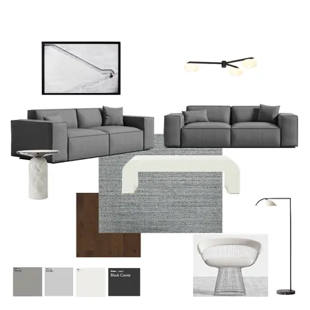 Softminimal - Living room Interior Design Mood Board by Inner Design on Style Sourcebook