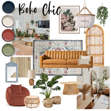 Courtney Robinson Boho Chic Interior Design Mood Board by Courtneykahurangi on Style Sourcebook