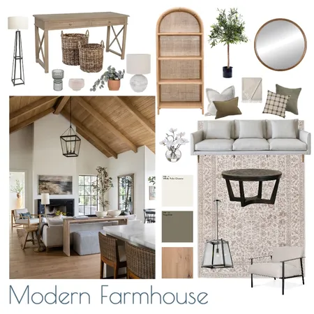 Rustic Farmhouse Interior Design Mood Board by caitlindark on Style Sourcebook