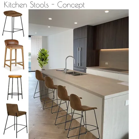 Kitchen bar stools - concept Interior Design Mood Board by juliefisk on Style Sourcebook