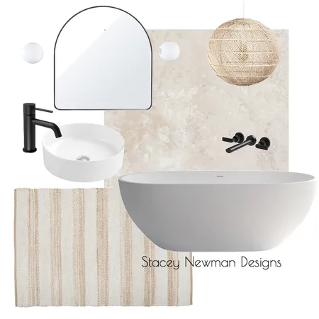 Scandinavian Bathroom Project Interior Design Mood Board by Stacey Newman Designs on Style Sourcebook