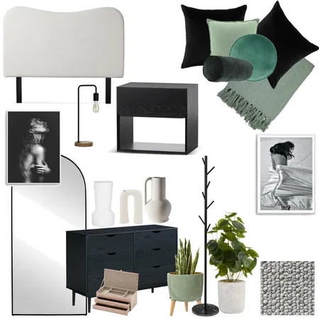 Main Bedroom Interior Design Mood Board by _Shannongrech on Style Sourcebook