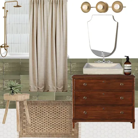 Whit Bathroom Interior Design Mood Board by Shastala on Style Sourcebook