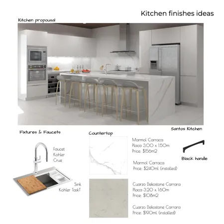 15E Kitchen Interior Design Mood Board by Noelia Sanchez on Style Sourcebook