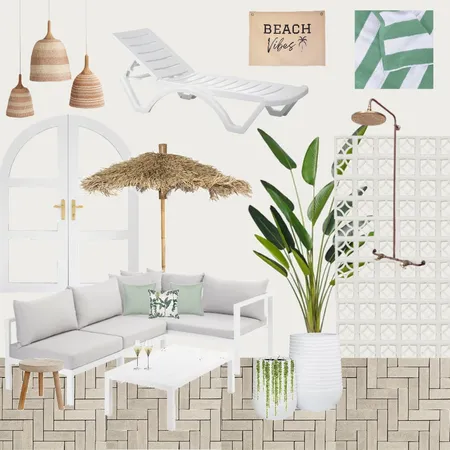 Alfresco Exterior Interior Design Mood Board by Five Files Design Studio on Style Sourcebook