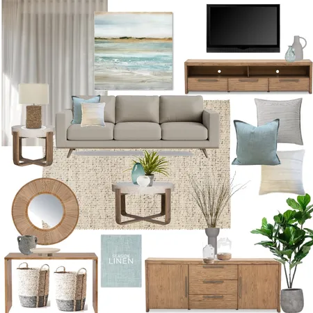 Jess Lounge Moodboard Interior Design Mood Board by The Ginger Stylist on Style Sourcebook